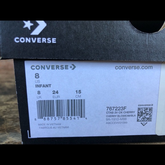 NEW Converse All Star Twisted Ox Stay-Put sneakers - Picture 11 of 12